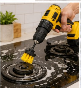 Power Drill Scrubber Brush 4PCS Set- (Pack of1)